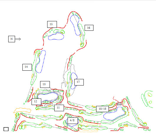 Golf Course Layout