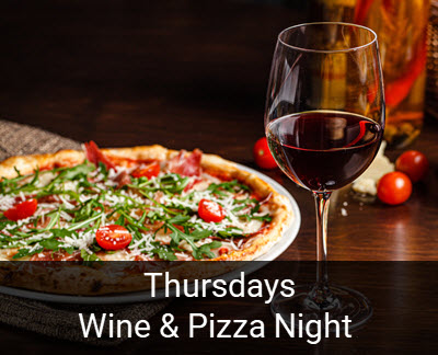 Outdoors Nonni's Fresca Cucina - Thursday Wine and Pizza Night